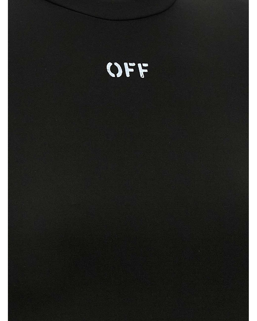 Off-White c/o Virgil Abloh Black Second Skin Sweater