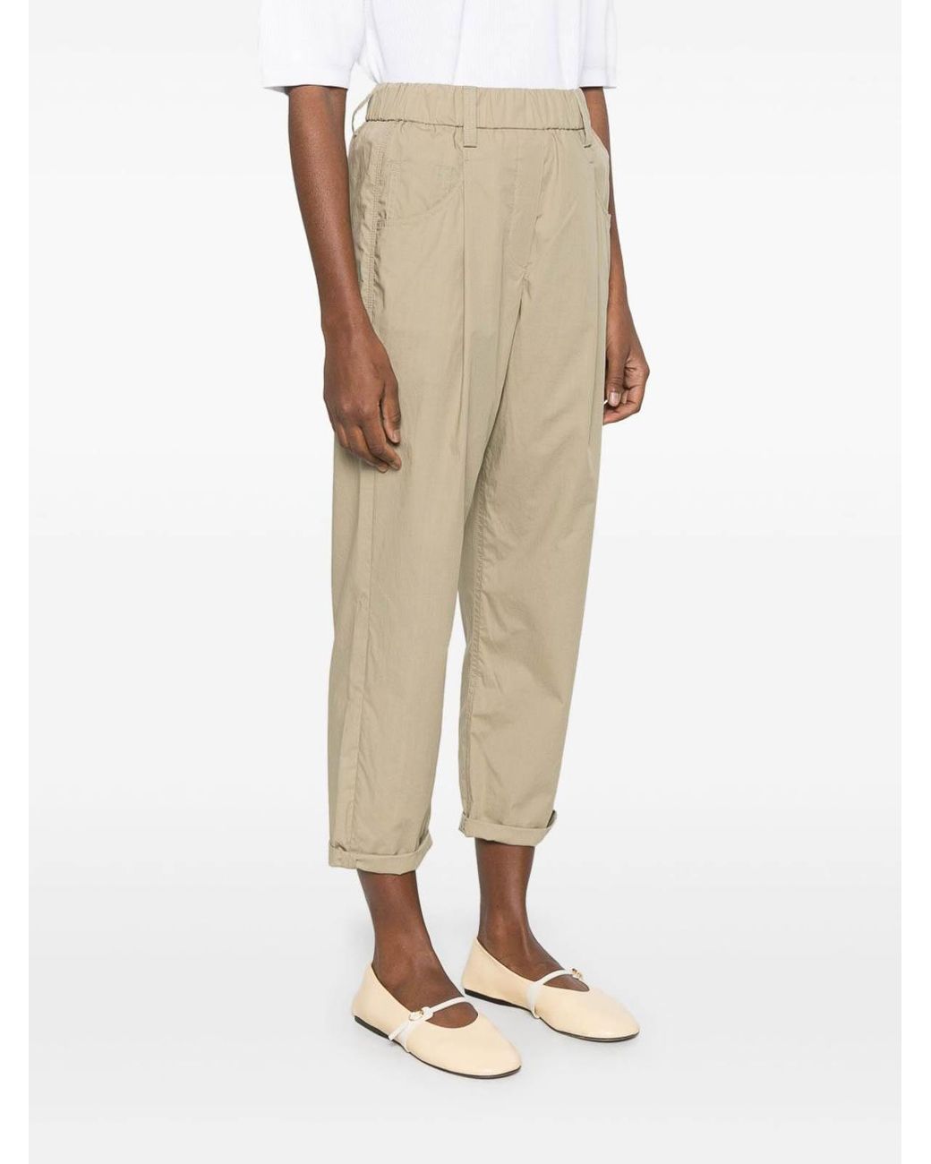 Brunello Cucinelli Natural Pants