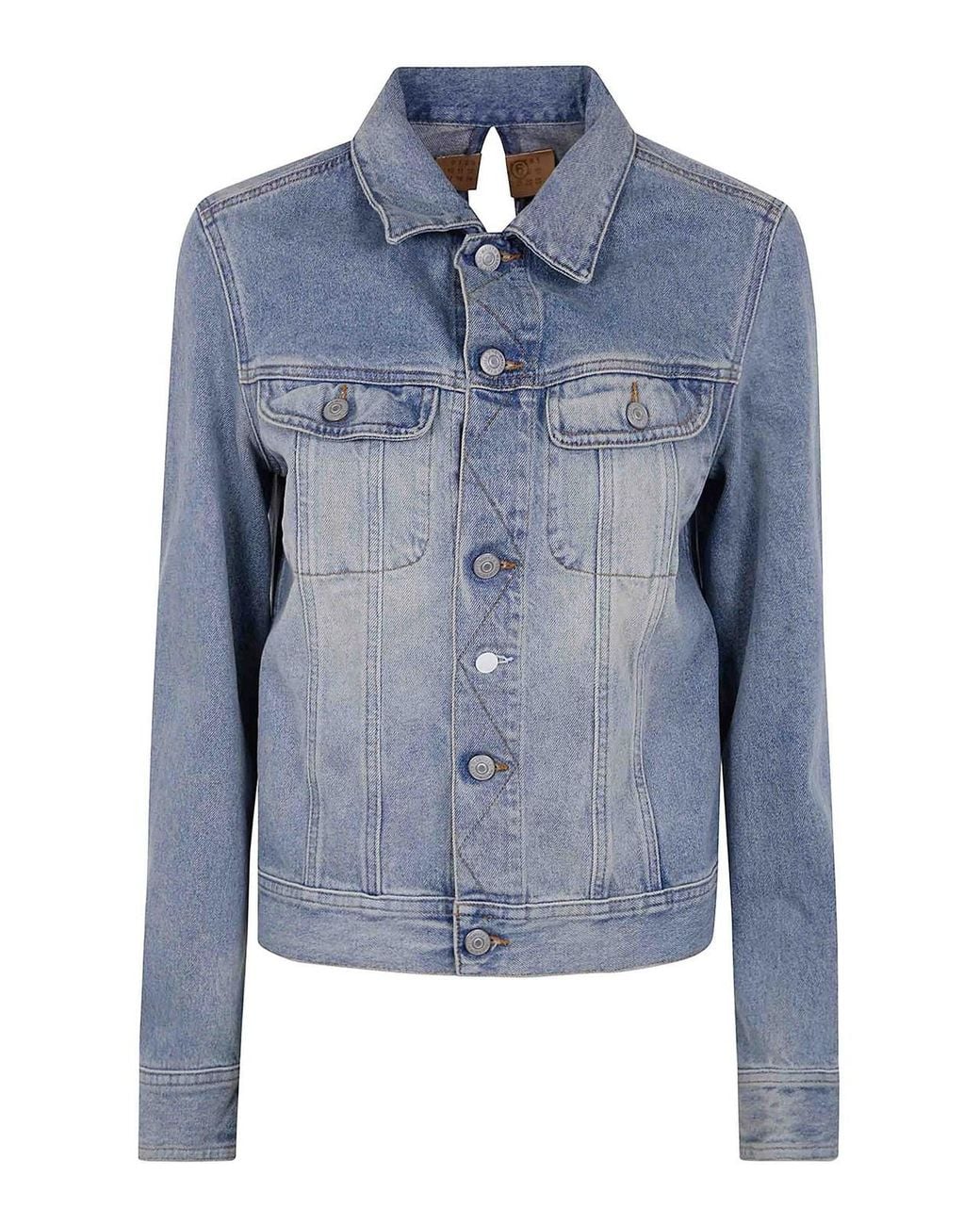 MM6 by Maison Margiela Blue Sportsjacket