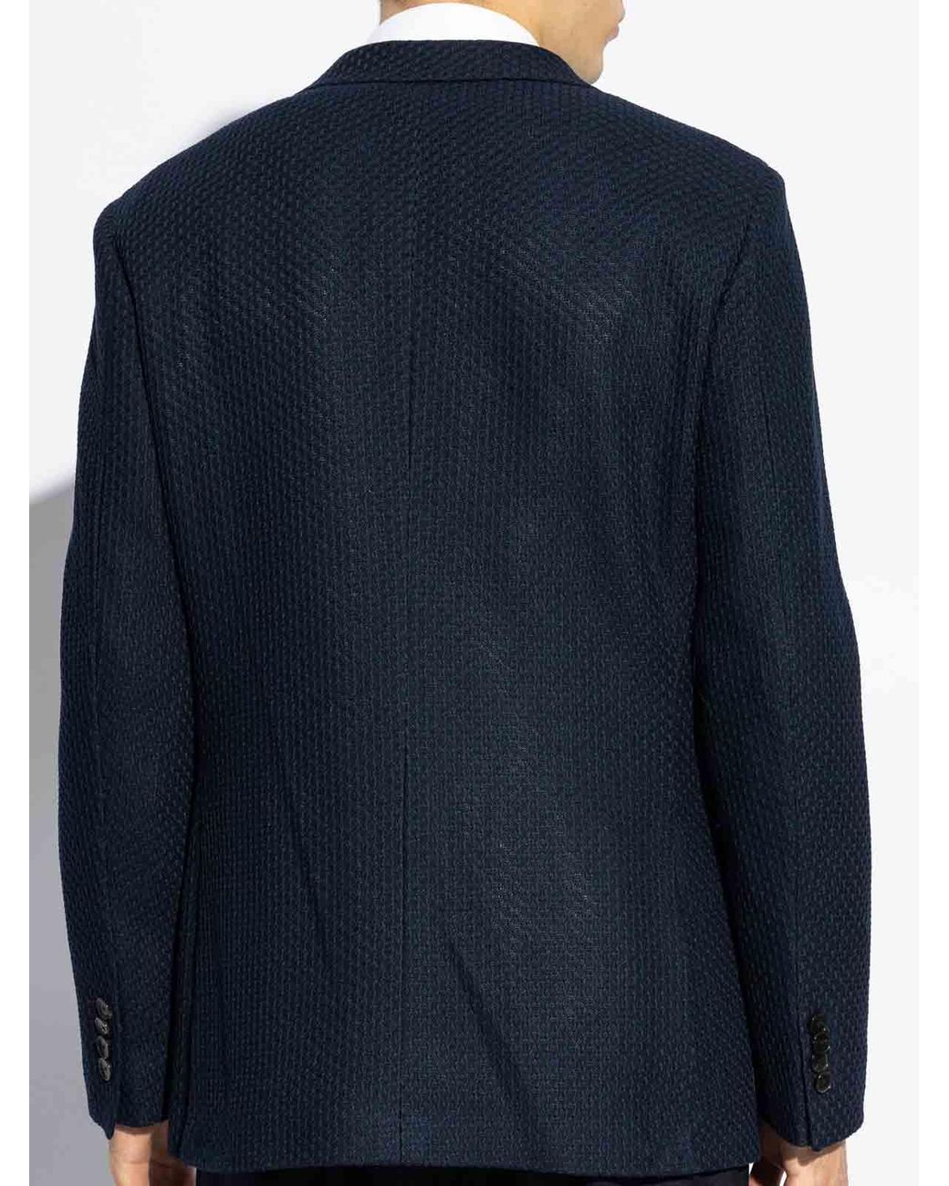 Etro Blue Jacket Roma Jersey for men