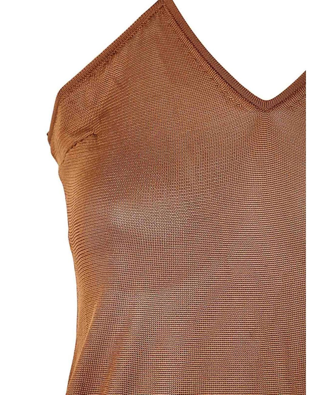Tom Ford Brown Halterneck Dress