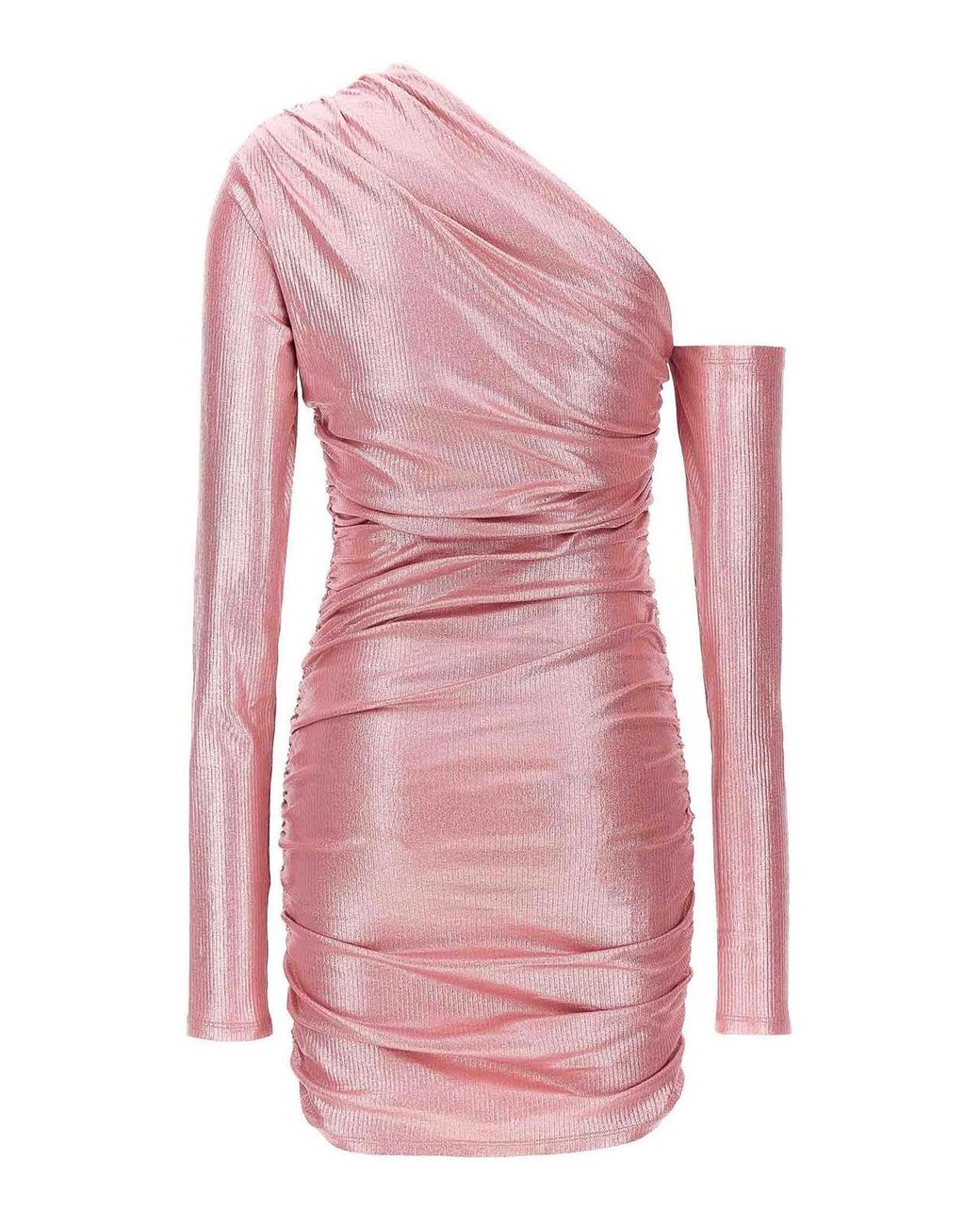 ANDAMANE Pink Olimpia Mini Dress
