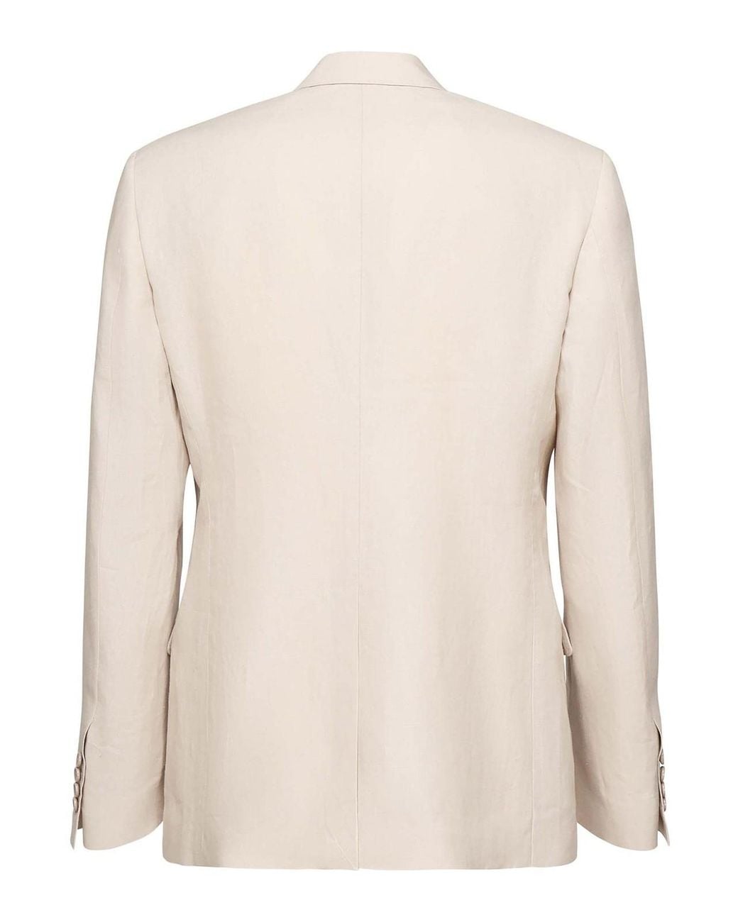 Dolce & Gabbana Natural Double-Breasted Jacket for men
