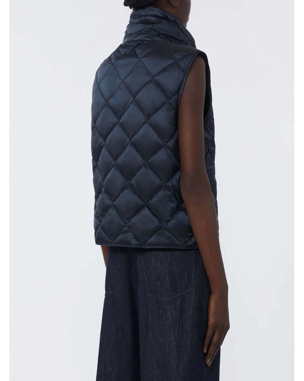 Max Mara Black Padded Vest