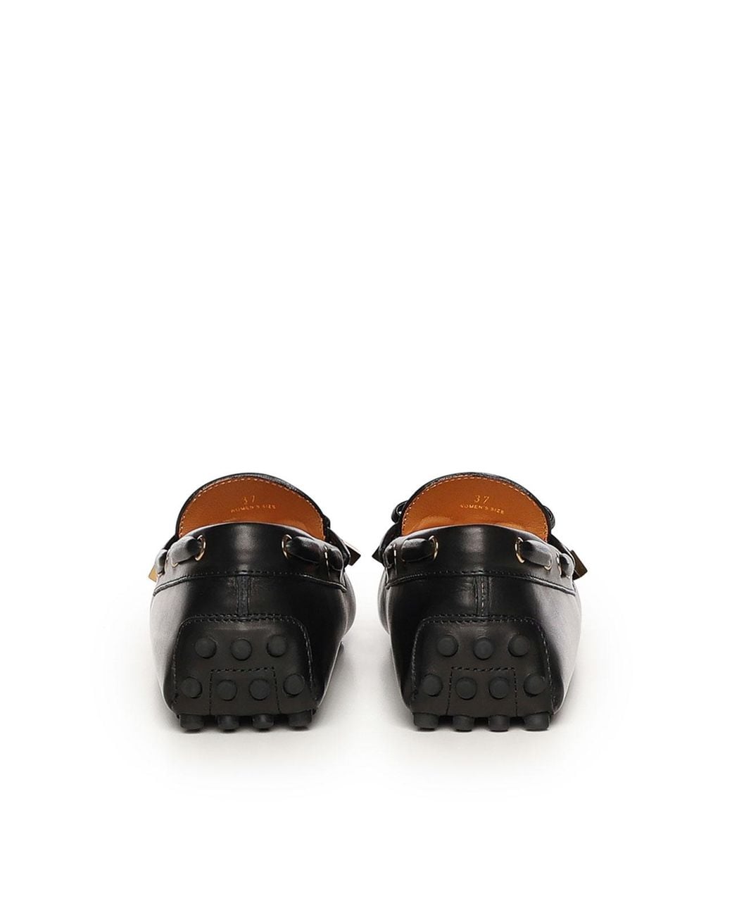 Tod's Black Gommino Leather Loafer