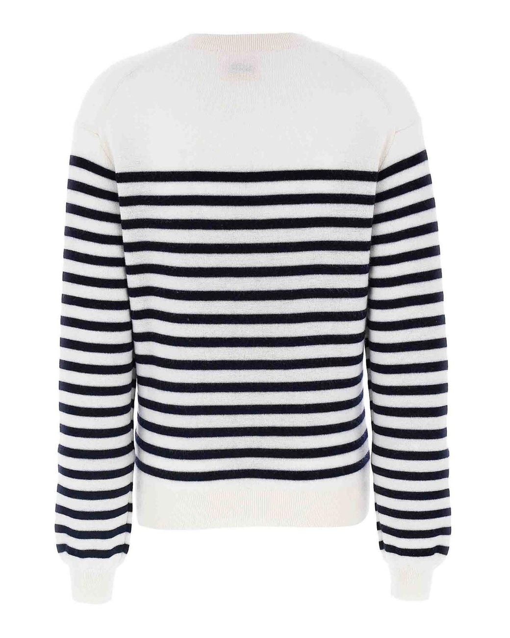 Khaite White Viola Sweater