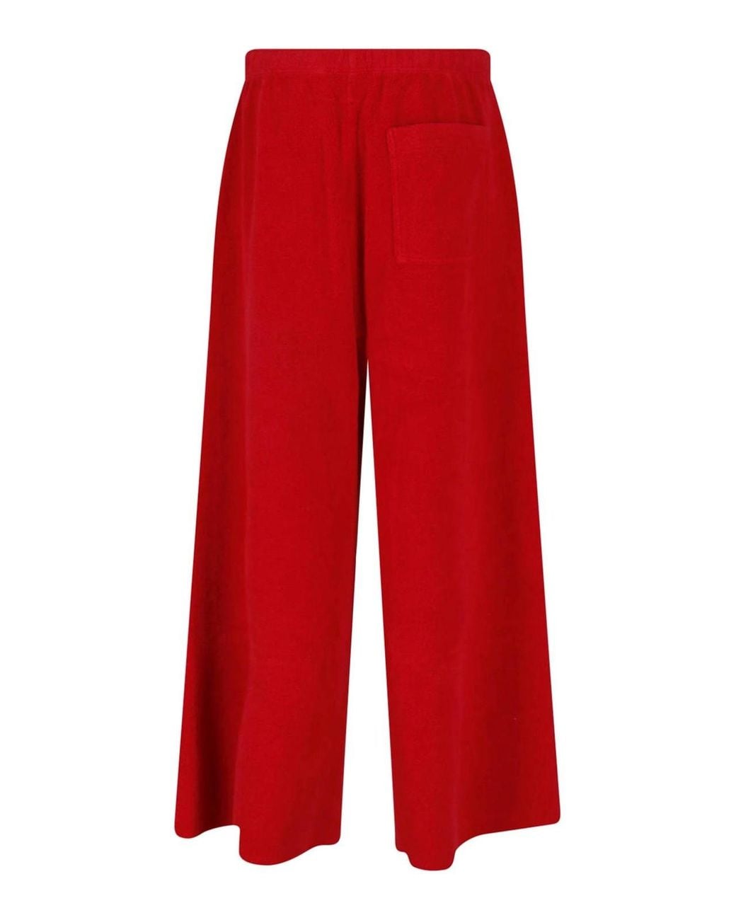 MM6 by Maison Margiela Red Logo Sweatpants for men