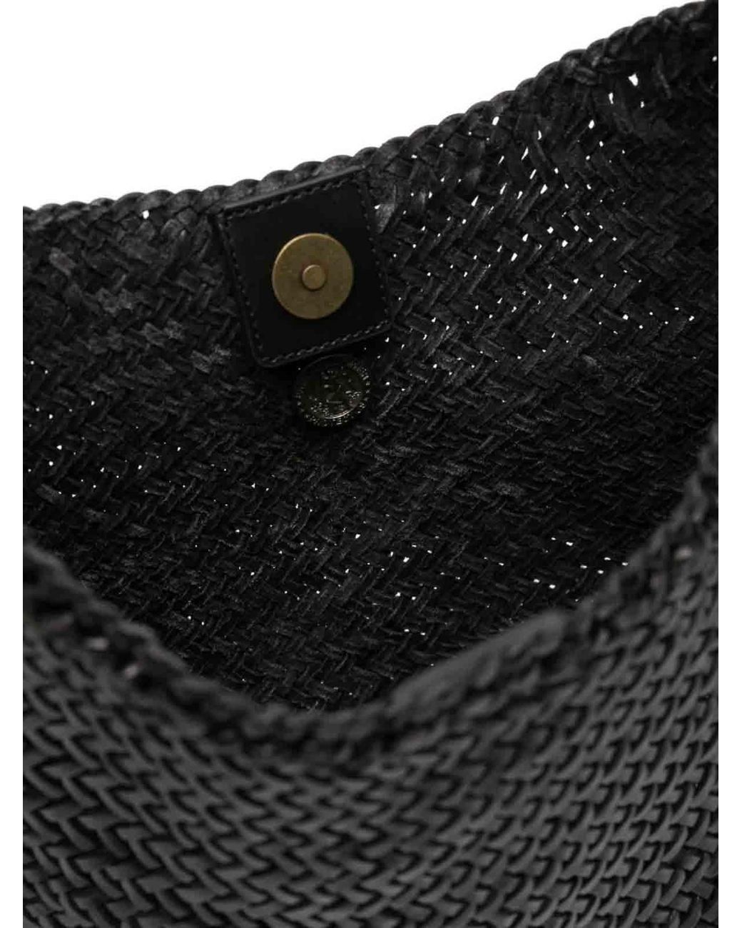 Dragon Diffusion Black Shoulder Bag Luna Mezza