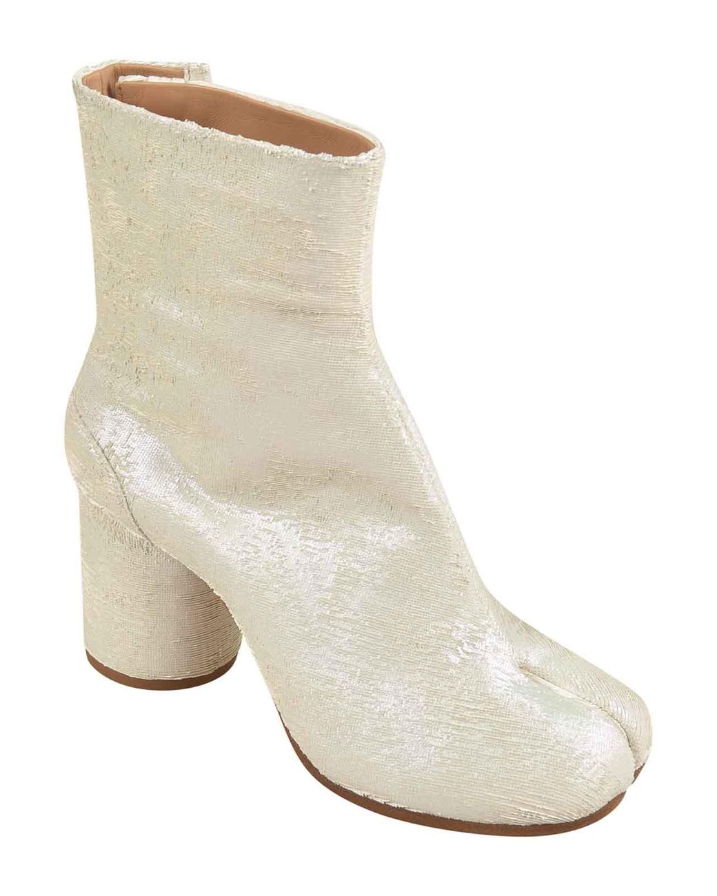 Maison Margiela White Cleft Toe Boots