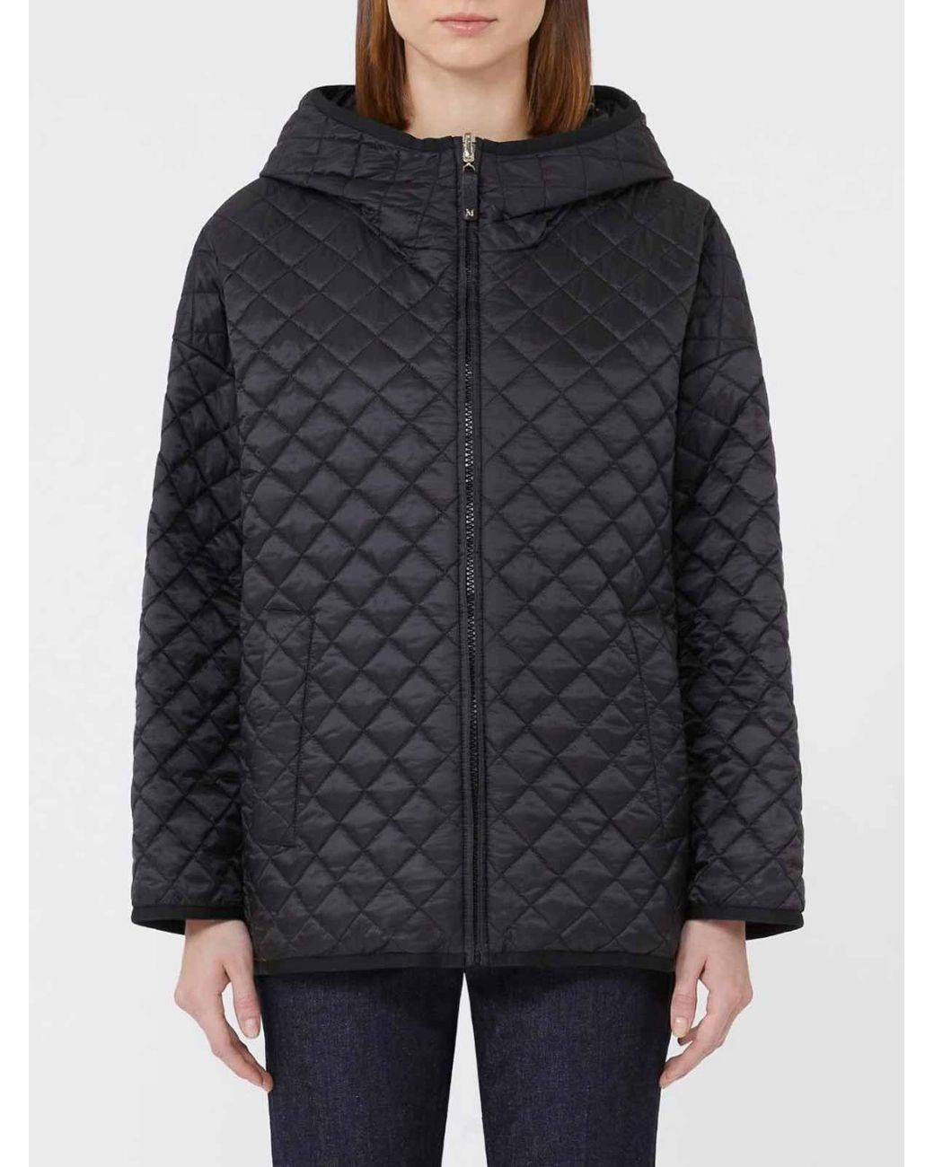 Max Mara Black Max Mara Reversible Padded Jacket The Cube