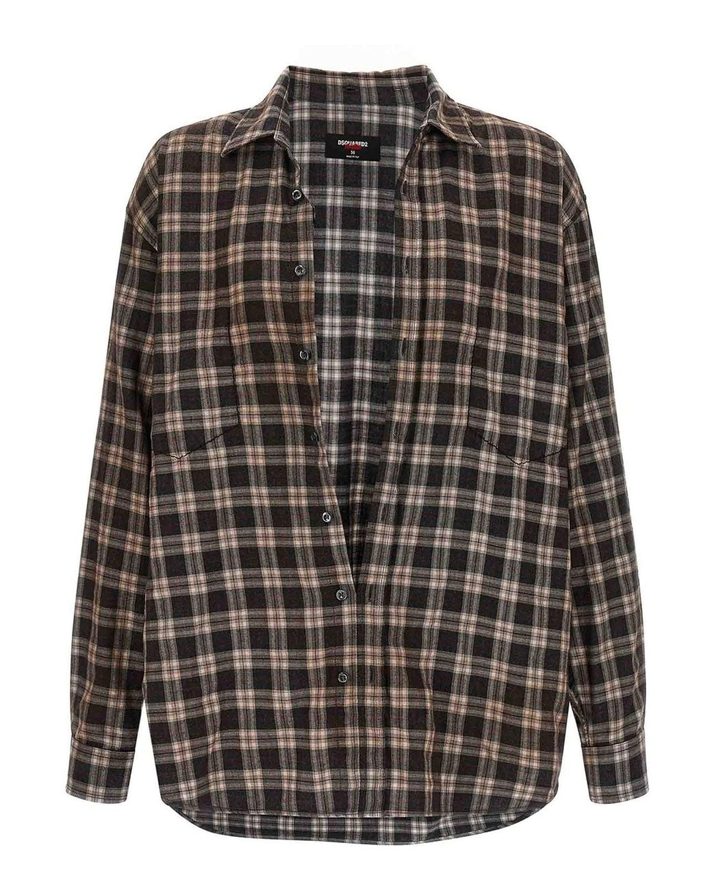 Camisa DSquared² de hombre de color Gray