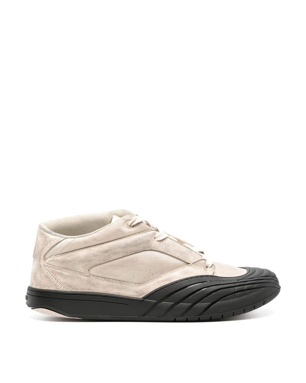 Givenchy White Mid Top Sneakers for men