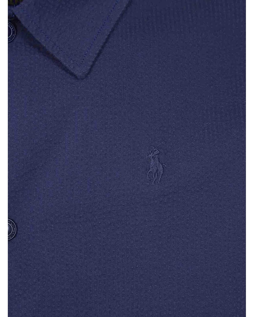 Polo Ralph Lauren Blue Windbreaker Jacket for men