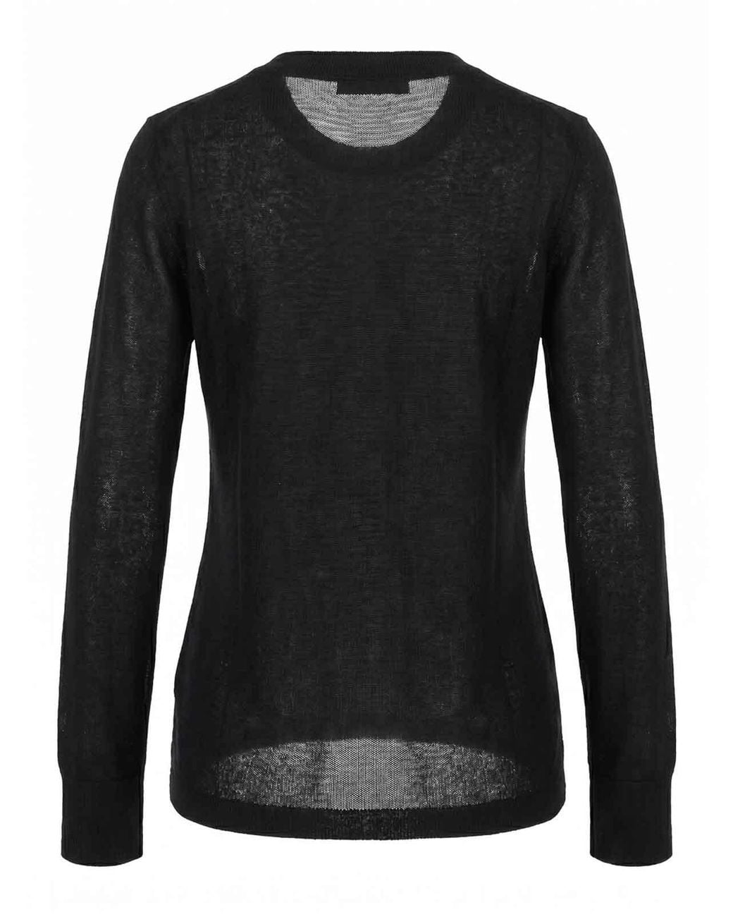 Suéter Cuello Redondo Malo de color Black