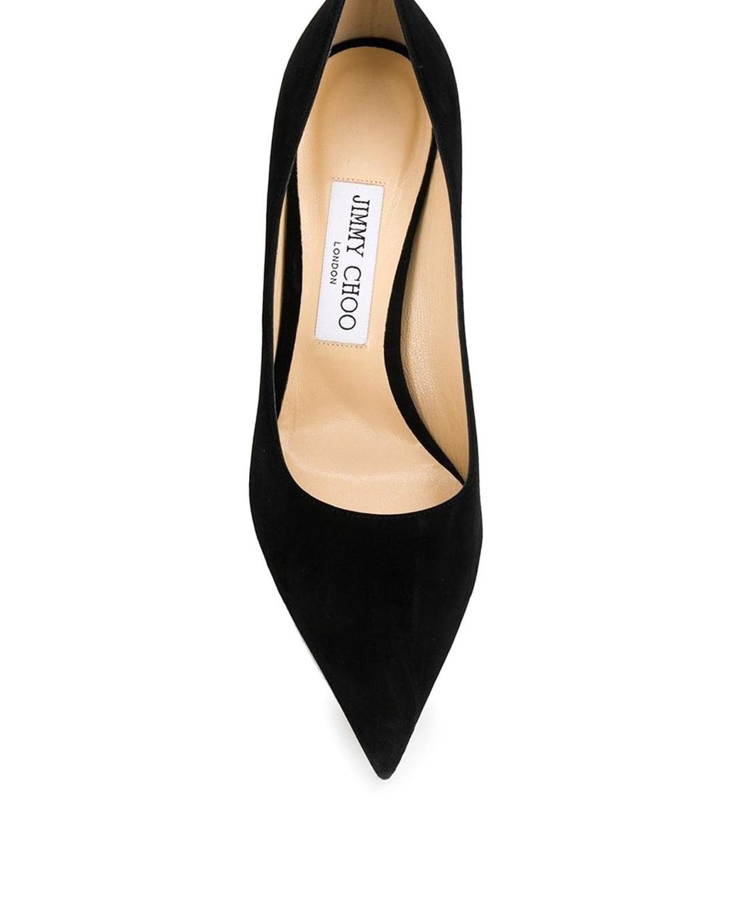 Jimmy Choo Black Love 85 Suede Pumps