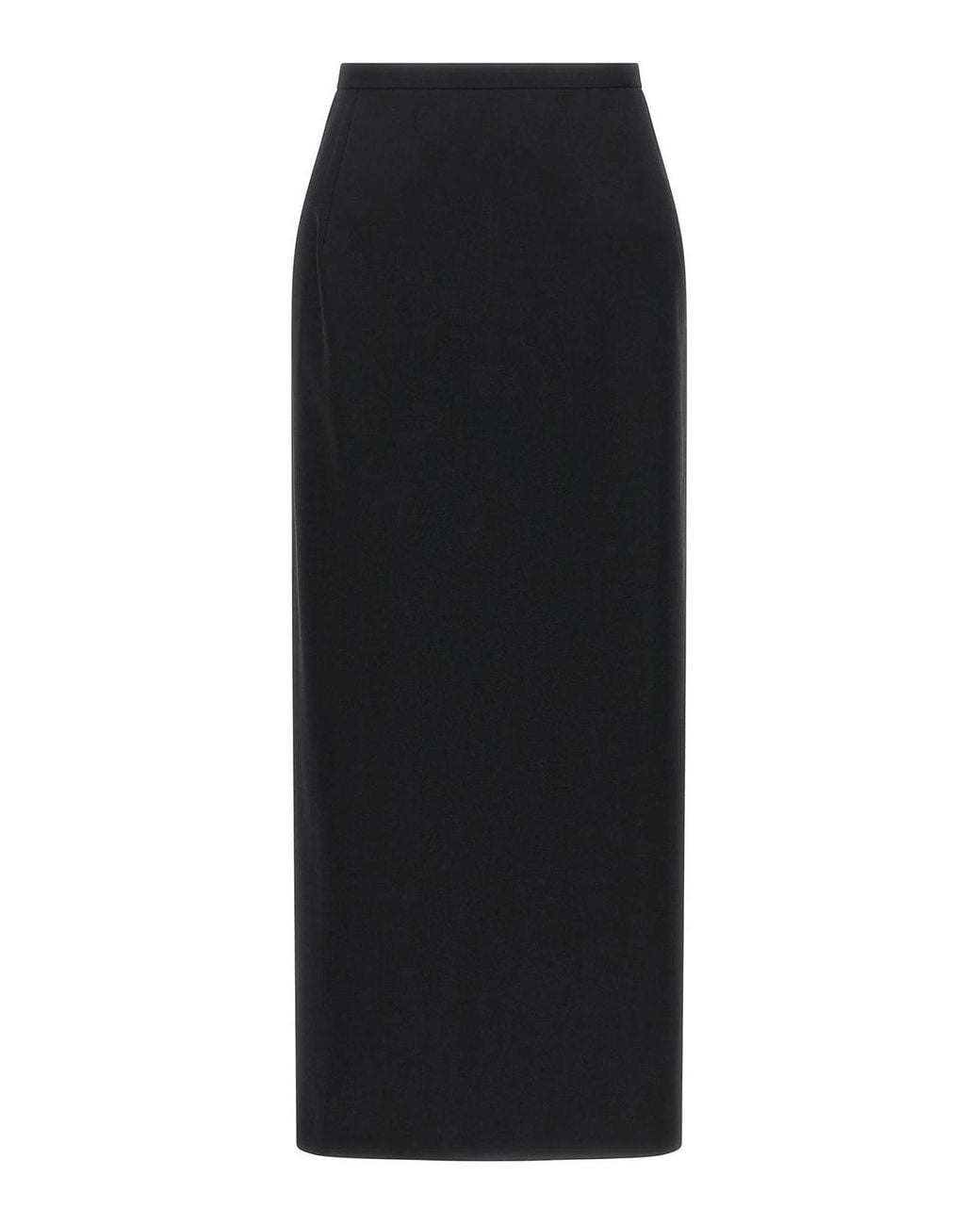Magda Butrym Black Skirt With Closure And Back Panel