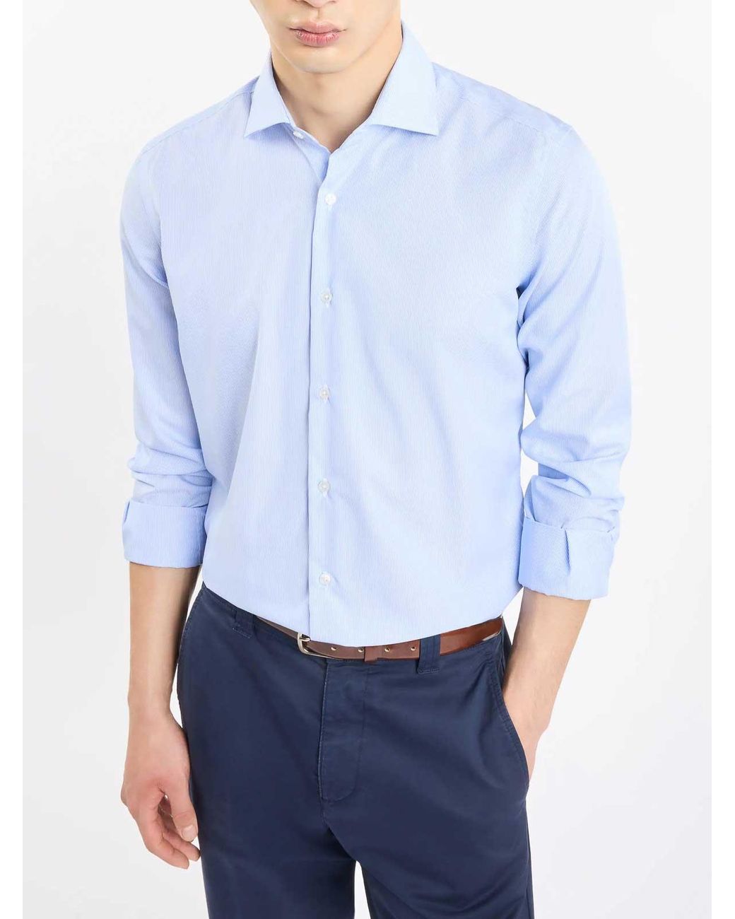 Camicia di Fay in Blue da Uomo