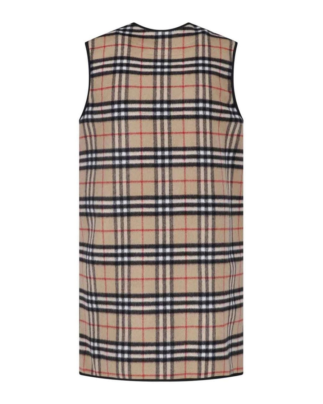 Burberry Gray Wool And Cashmere Padding