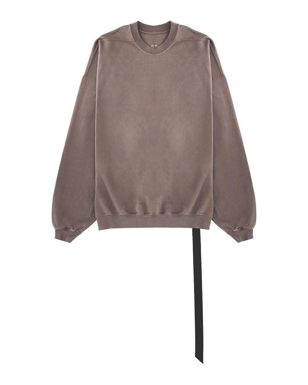 Rick Owens Brown Cotton Sweatshirt for men