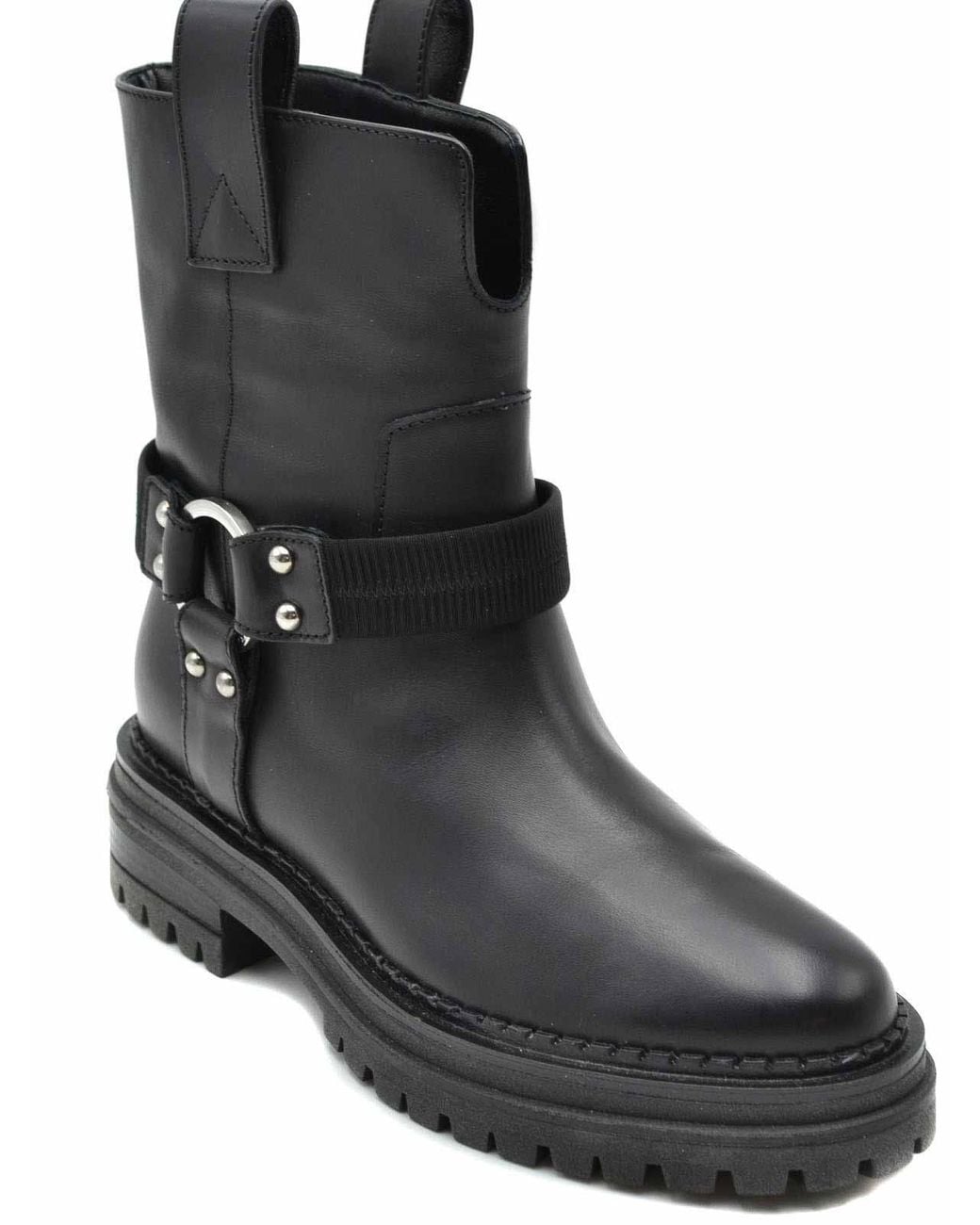 Sergio Rossi Black Booties
