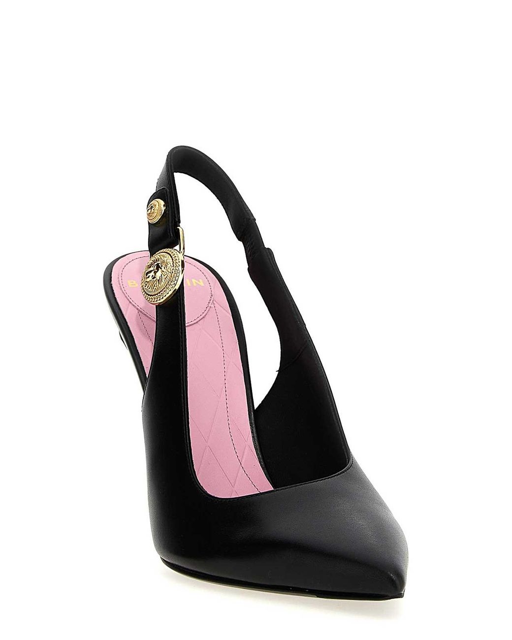 Balmain Black 'Eva' Slingback