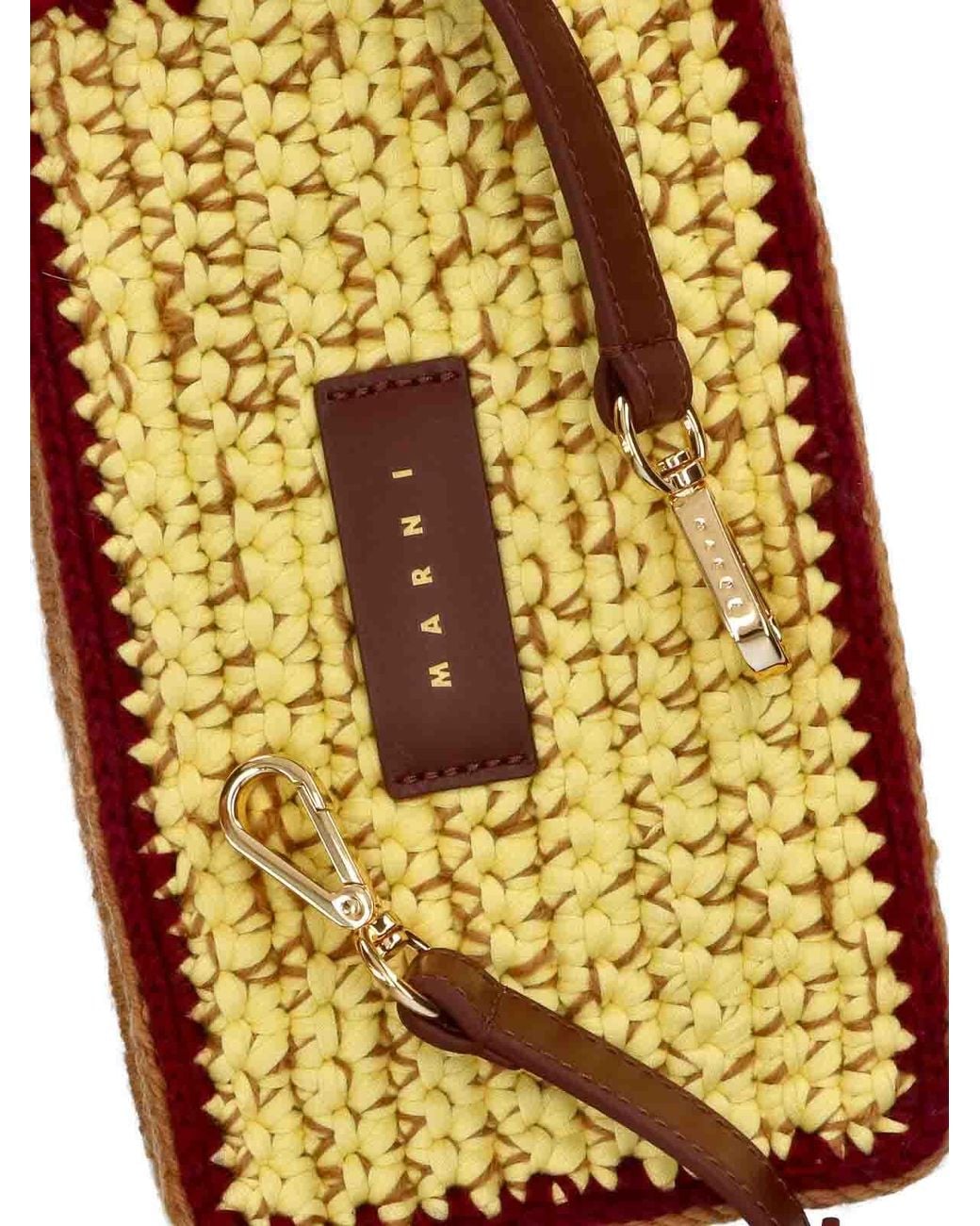 Marni Metallic Seaside Shoulder Bag