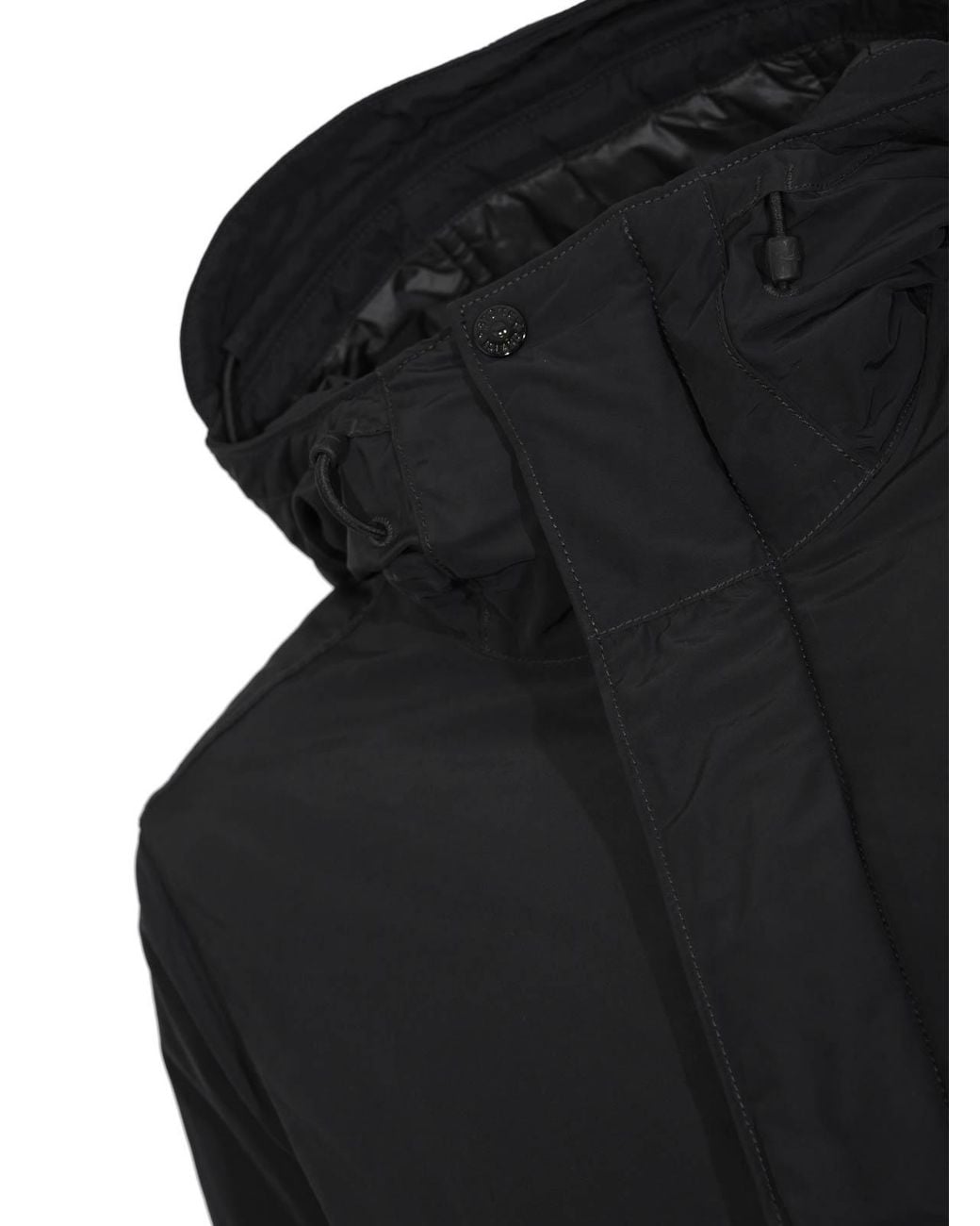 Stone Island Black Padded Jacket for men