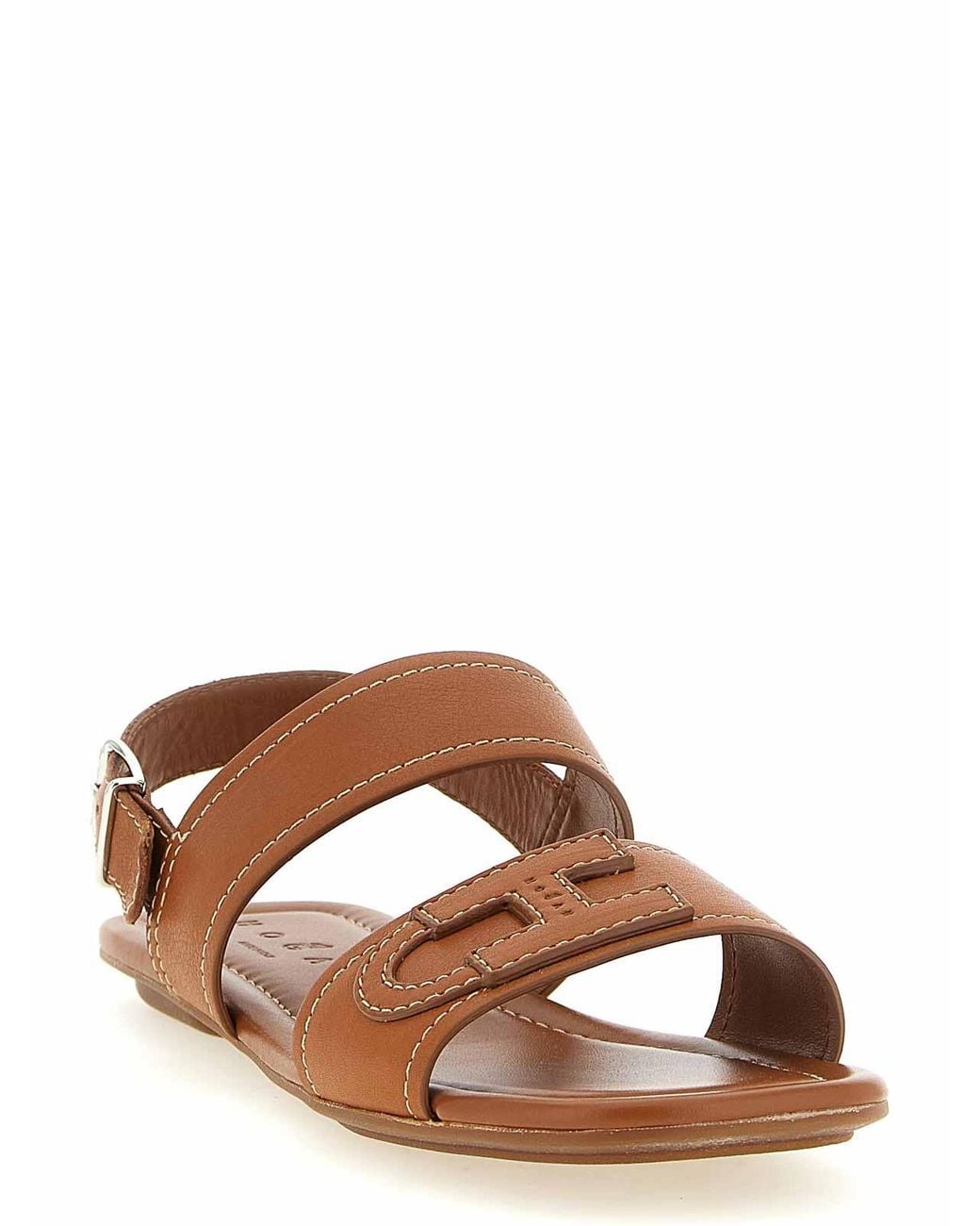 Hogan Brown Ogan 685 Sandals