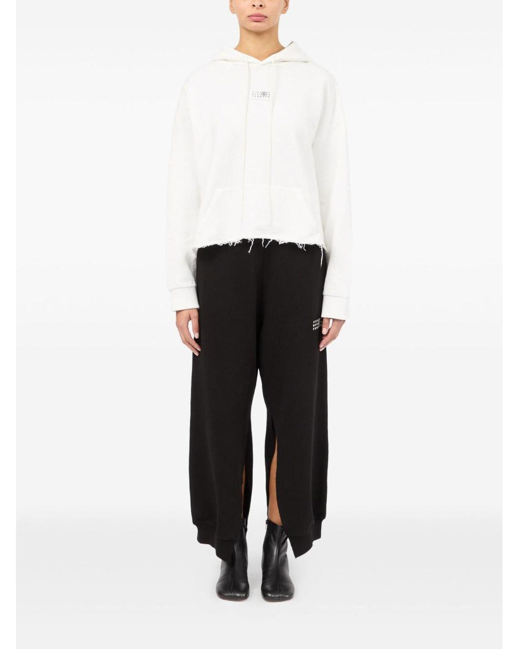MM6 by Maison Margiela White Pullover