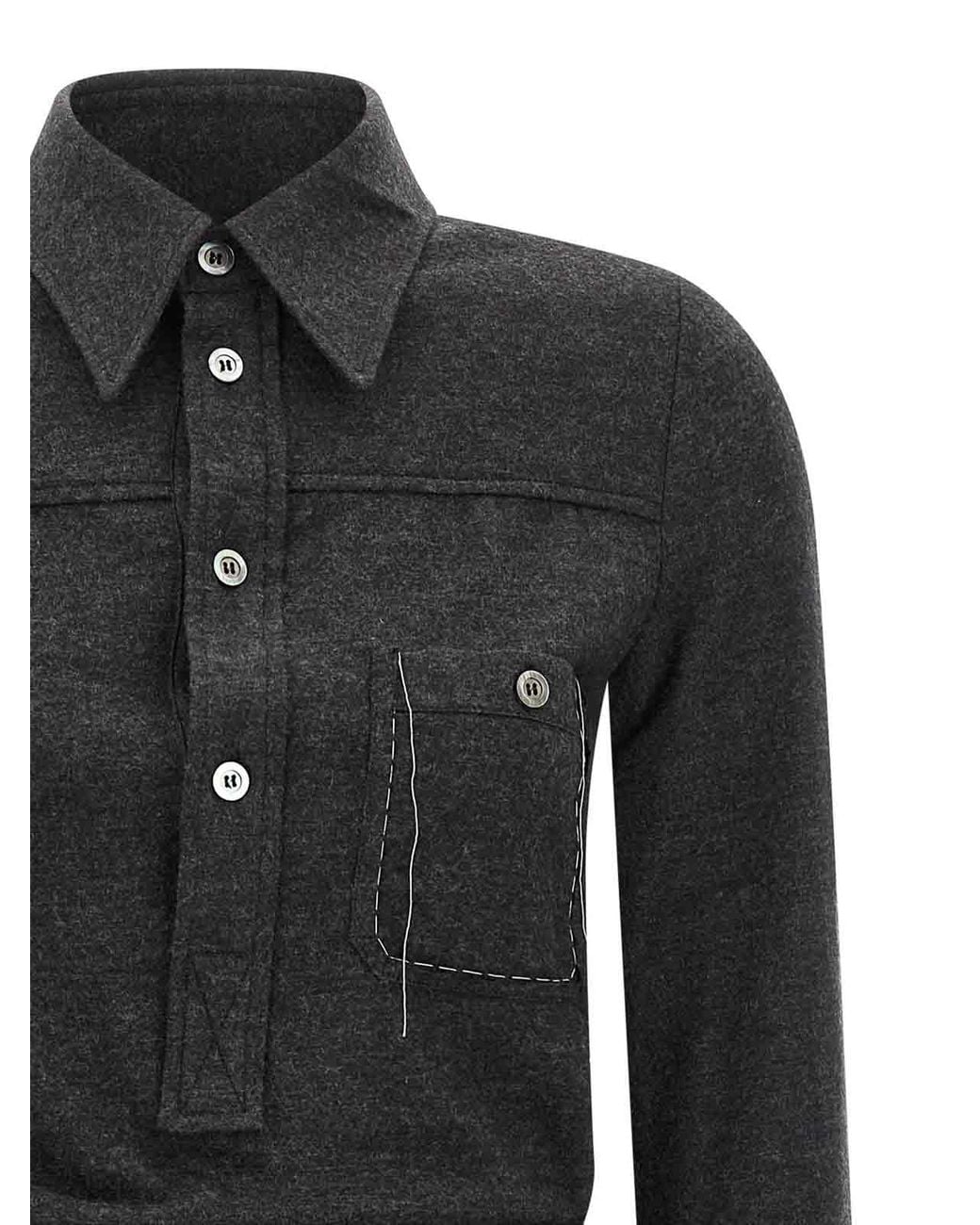 Abito A Camicia di Maison Margiela in Black