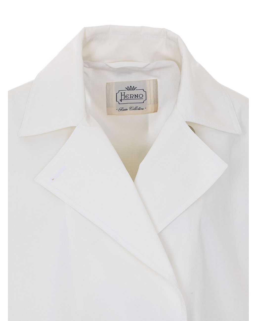Herno White Trench