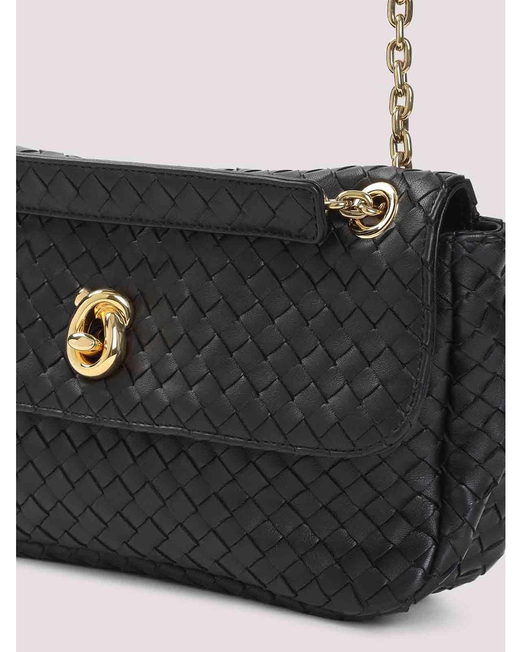 Bottega Veneta Black Madison Shoulder Bag