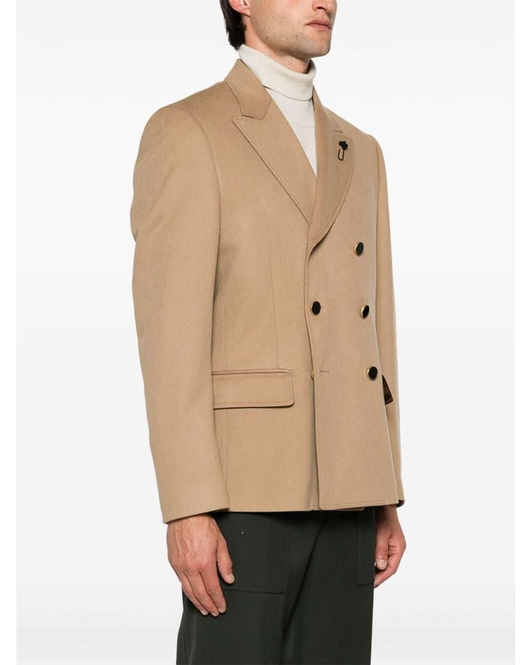 Lardini Natural Attitude Double Breasted Jacket for men