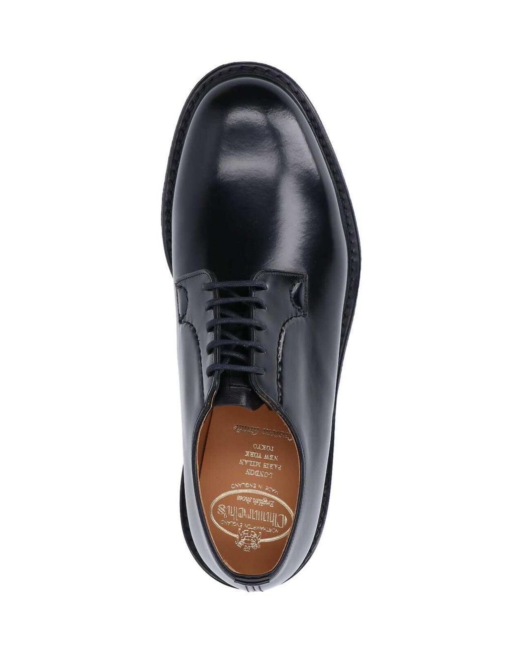 Church's Black Scarpe Derby for men