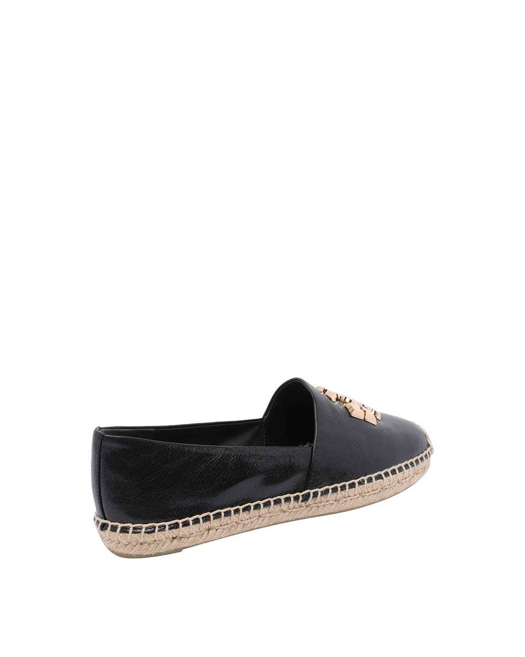 Tory Burch Black Eleanor Espadrilles