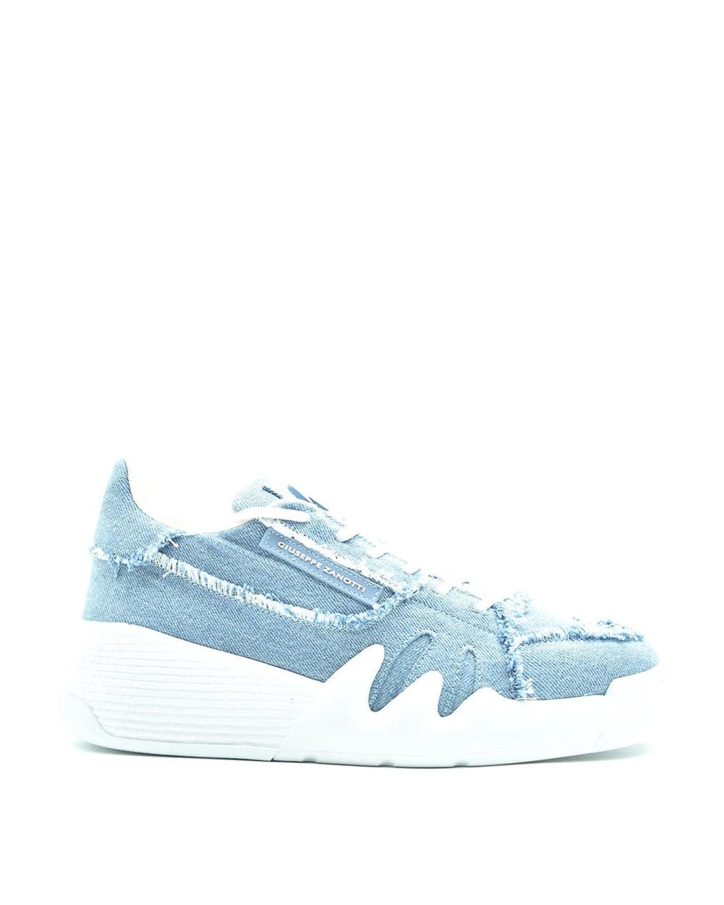Giuseppe Zanotti Blue Sneakers for men
