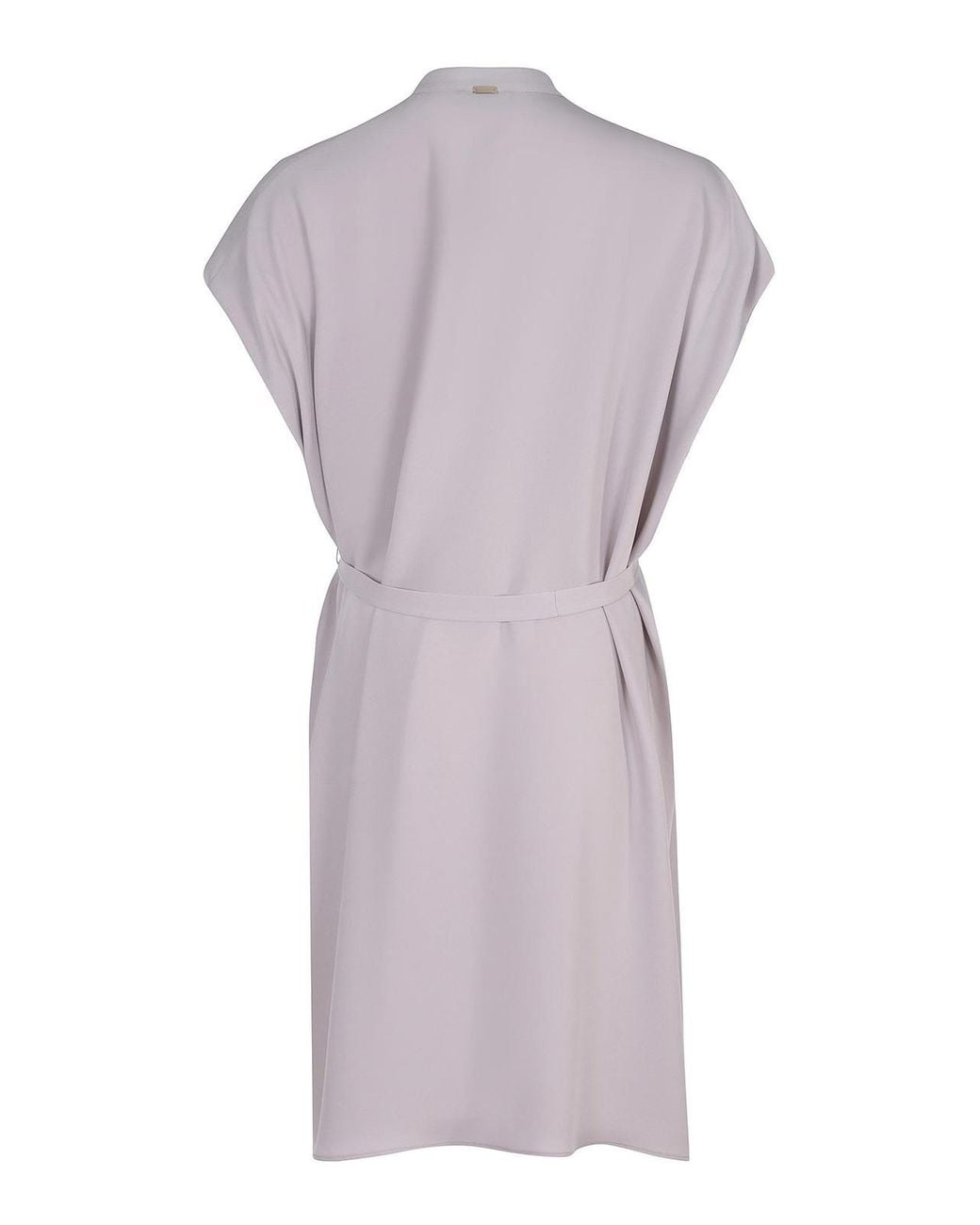 Herno Purple Dress Made Of Polyester