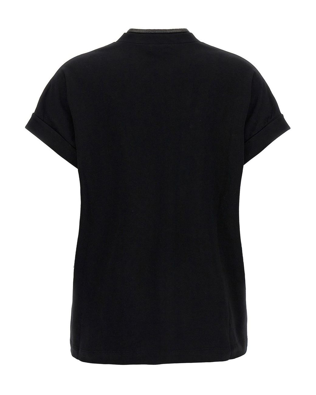 Brunello Cucinelli Black Monile T-Shirt