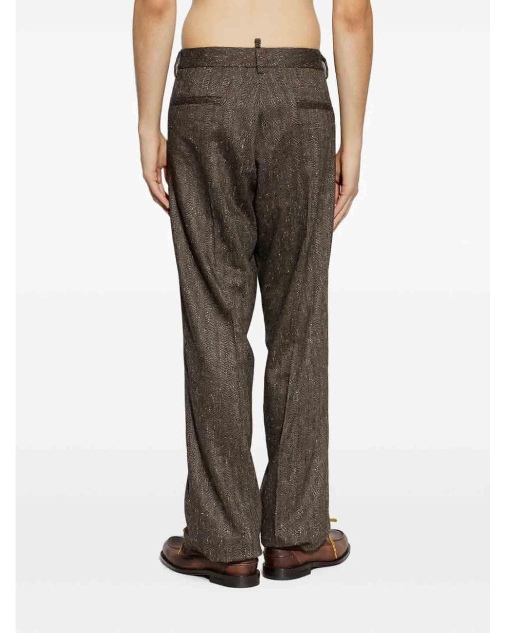 DSquared² Gray Trousers for men