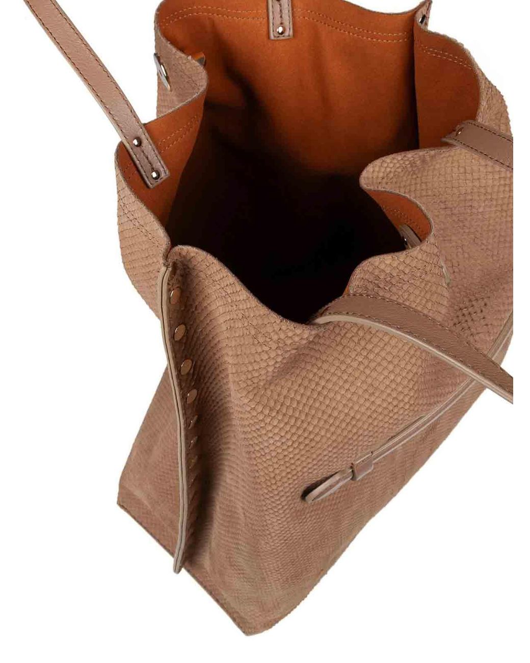 Zanellato Brown Amoretto M Shopping Bag