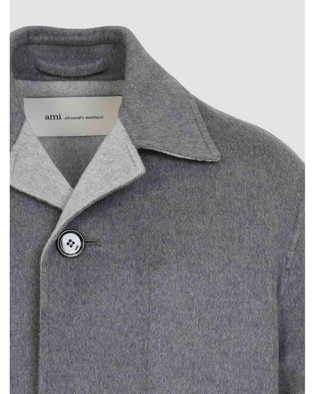 Abrigo Midi AMI de hombre de color Gray