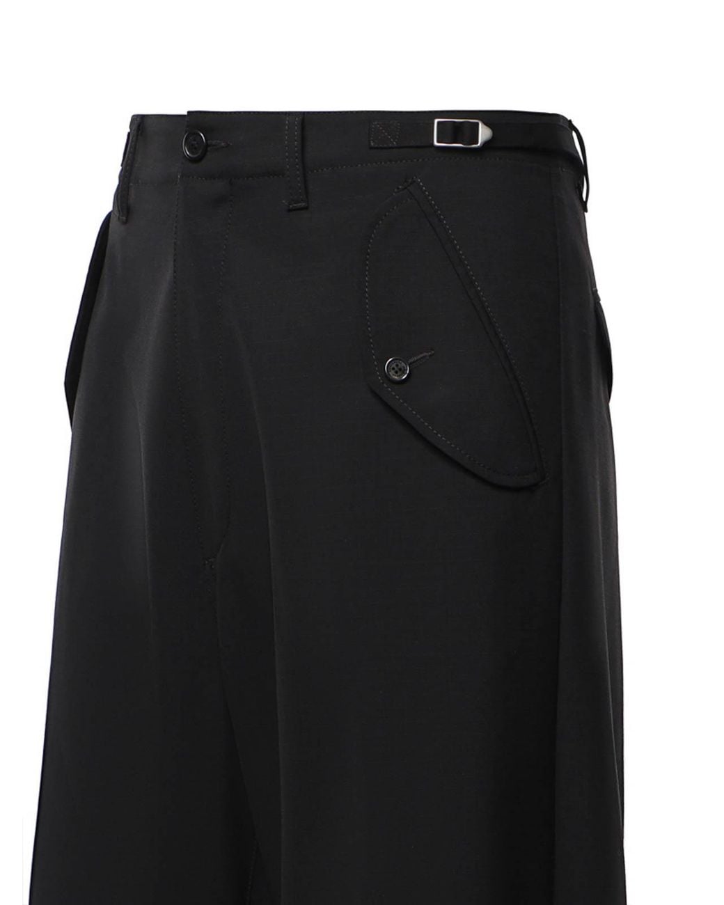 DSquared² Black Wool Trousers for men