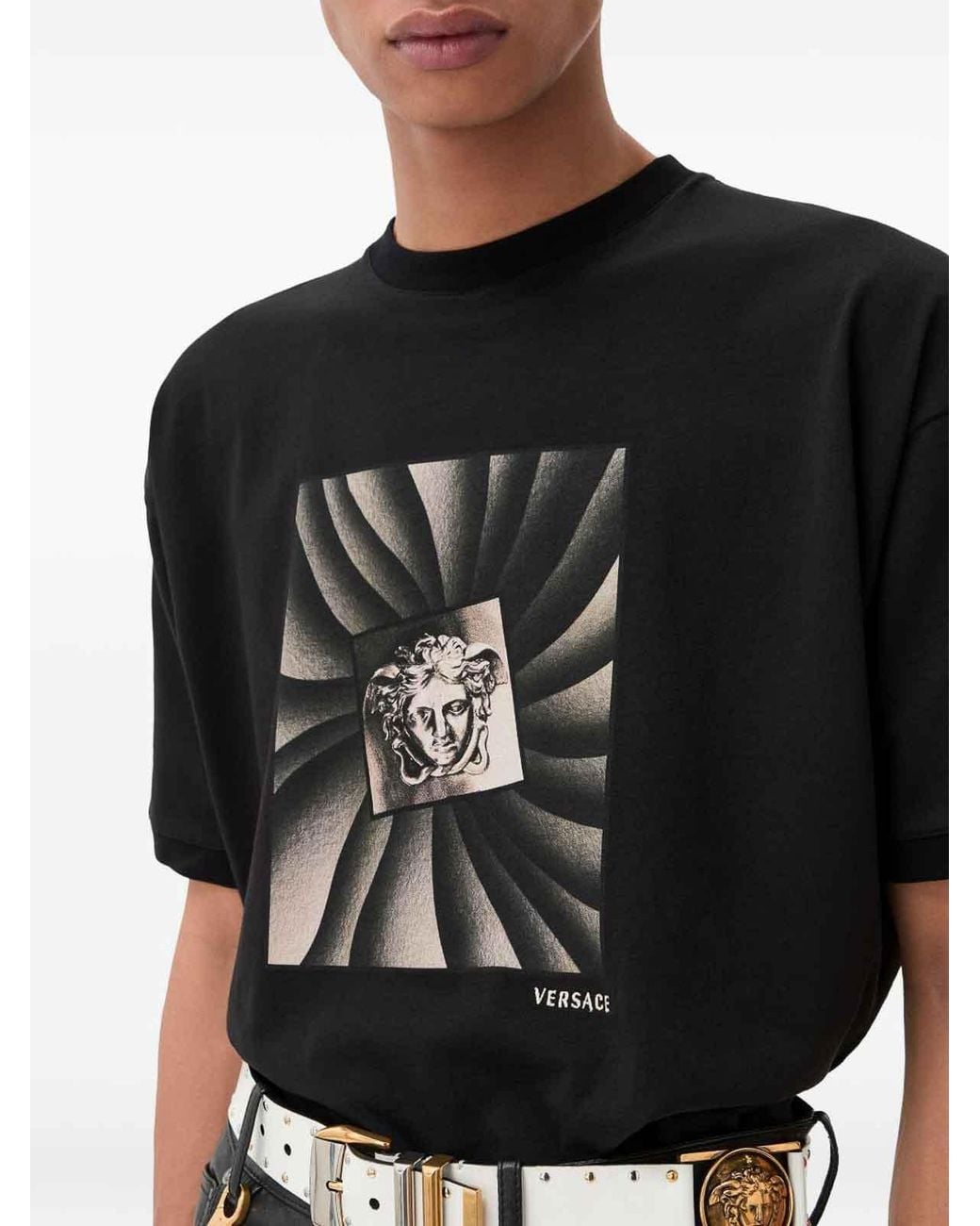Versace Black T-Shirt for men
