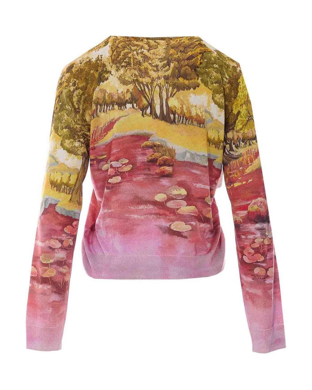Versace Pink Knit Cardigan