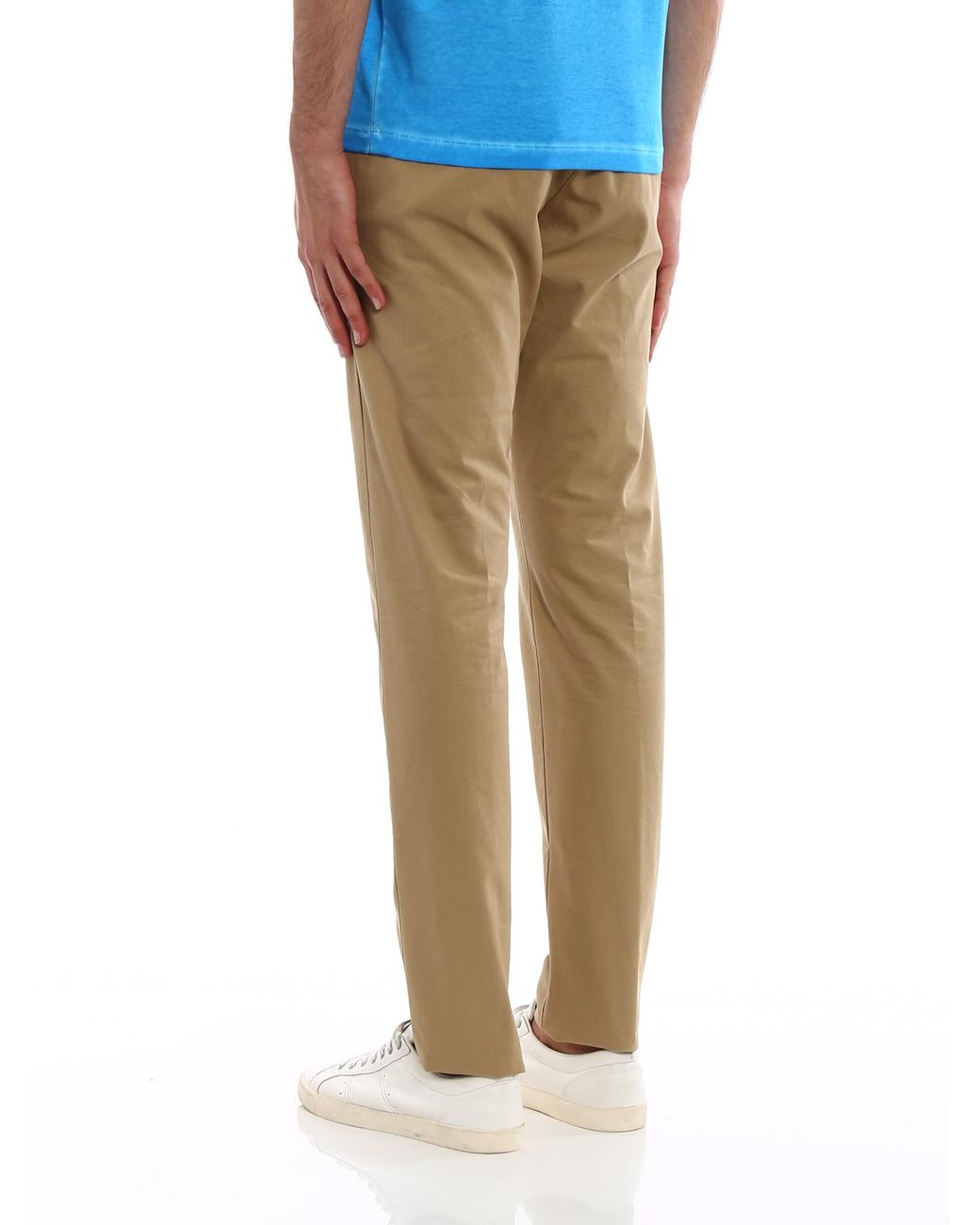 DSquared² Natural Cotton Denim Chino Trousers for men