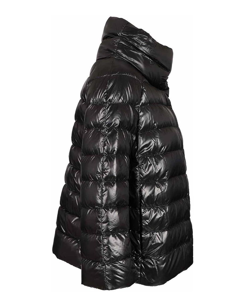 Abrigo Alcochado Herno de color Black