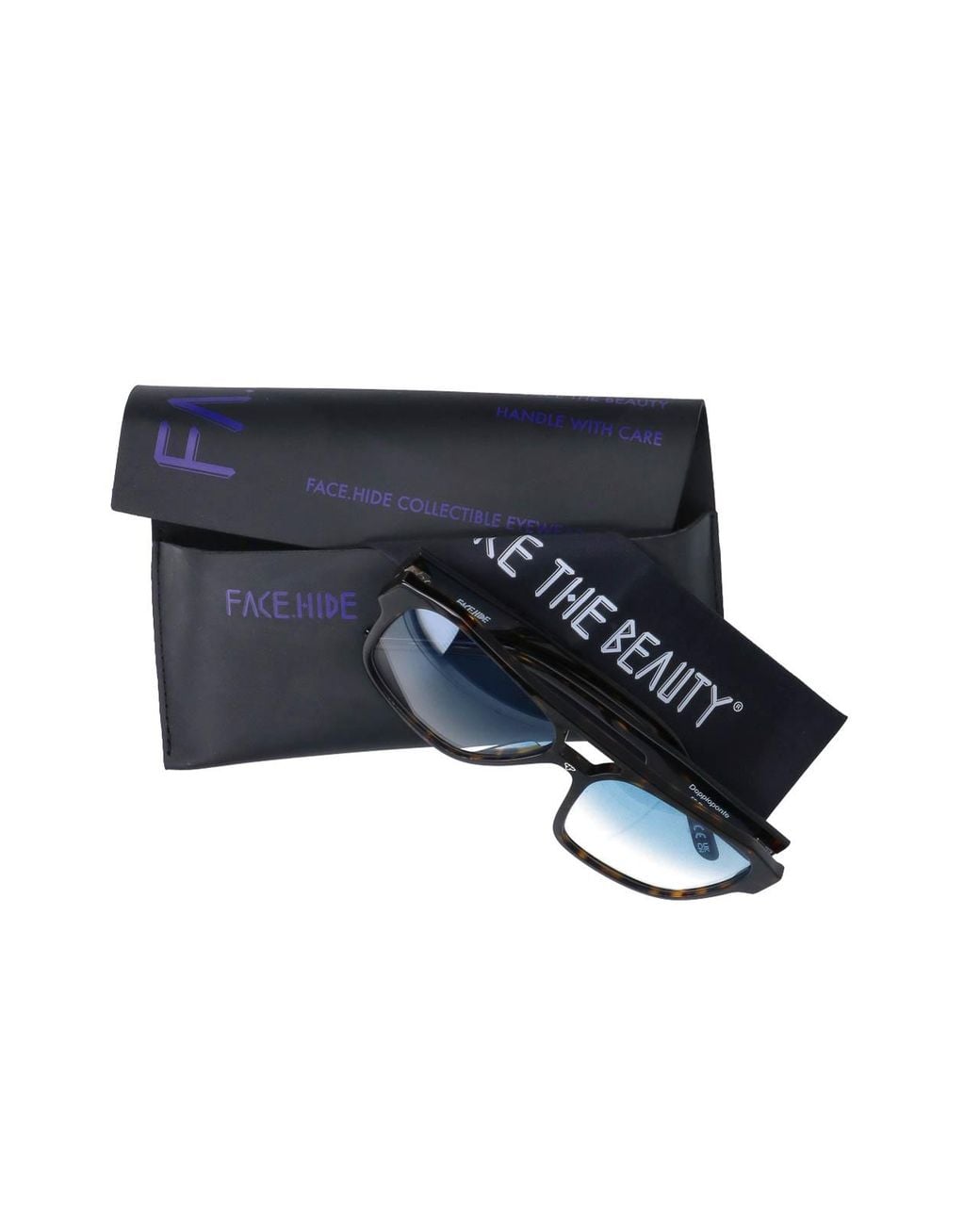 Facehide Brillen in Blue für Herren