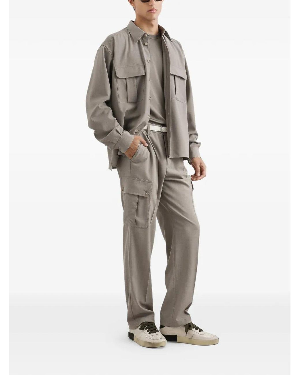 Dolce & Gabbana Gray Shirt for men