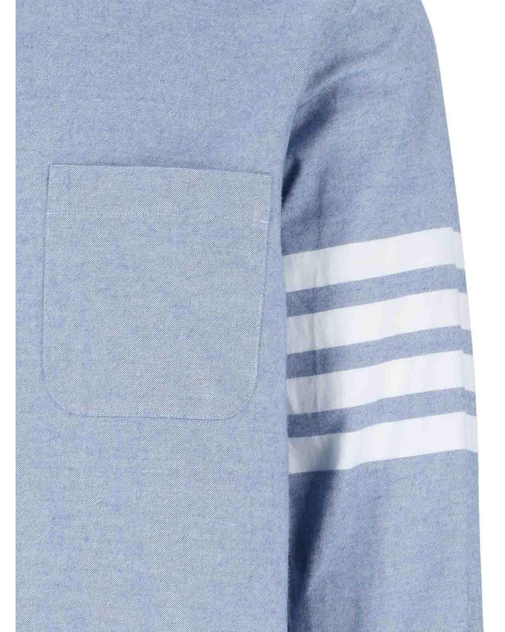Camisa Thom Browne de hombre de color Blue
