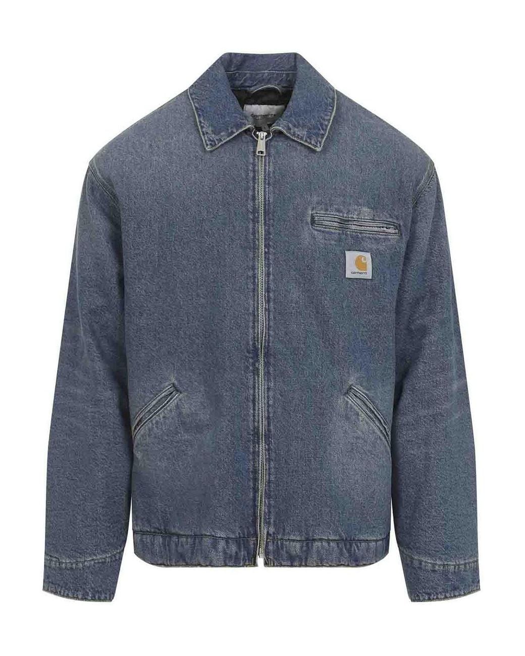 Carhartt Blue Og Detroit Jacket for men